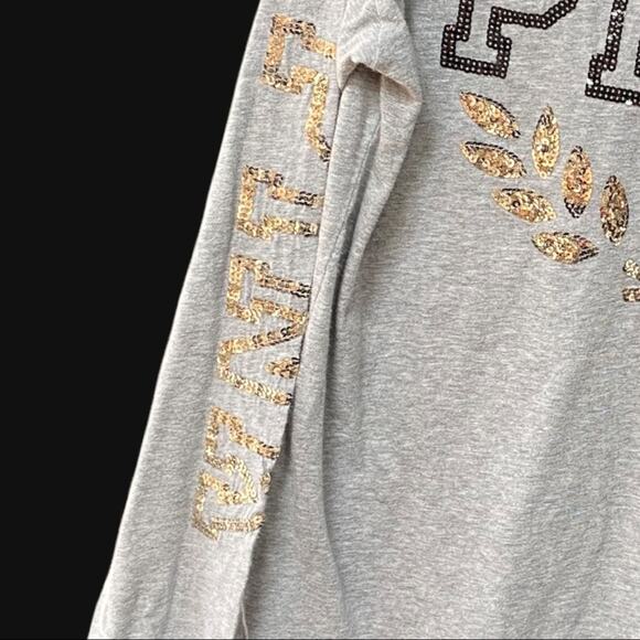 Pink Victoria’s Secret Long Sleeve Bling S Small - Picture 6 of 7